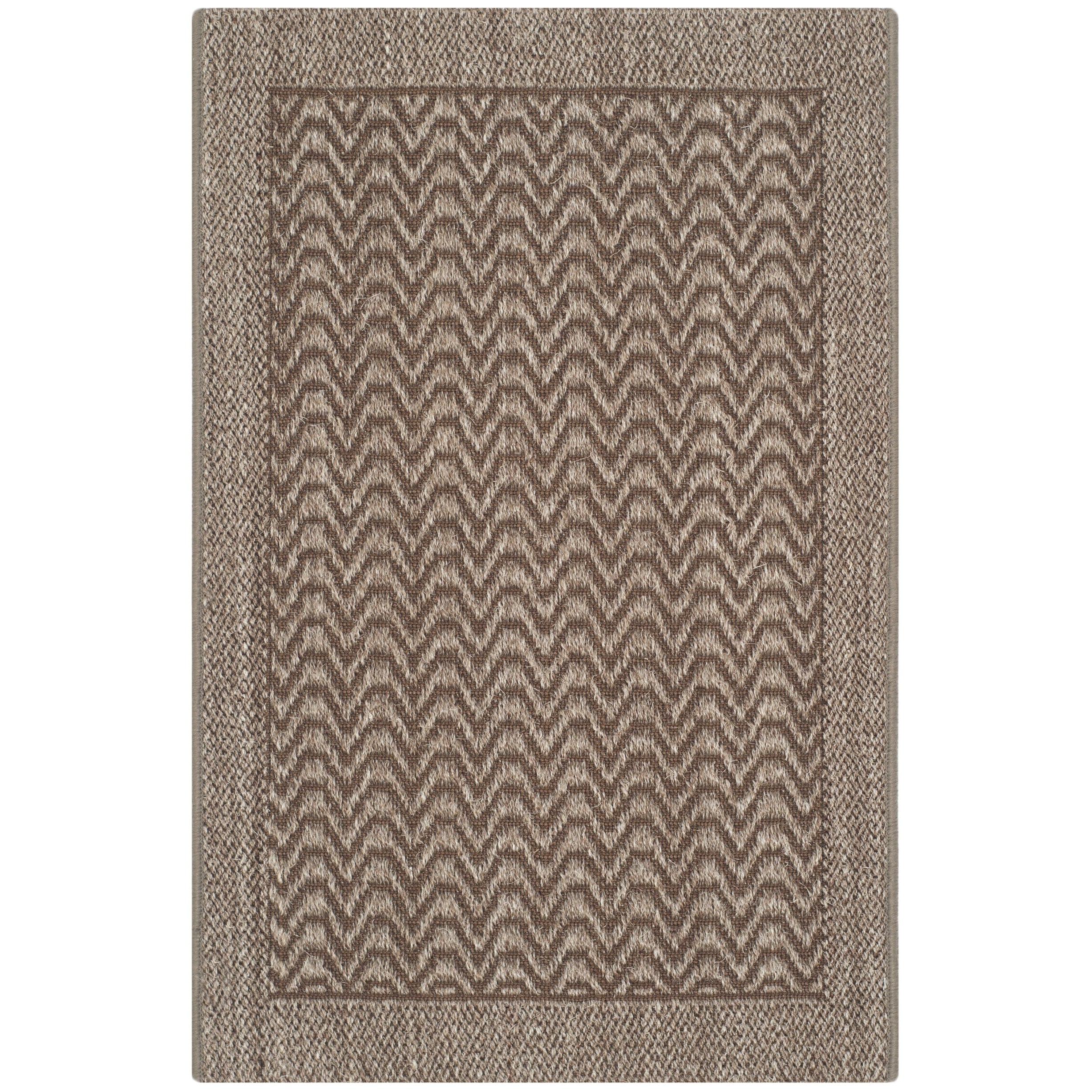 SAFAVIEH, Tapis en sisal moderne nacré Palm Beach