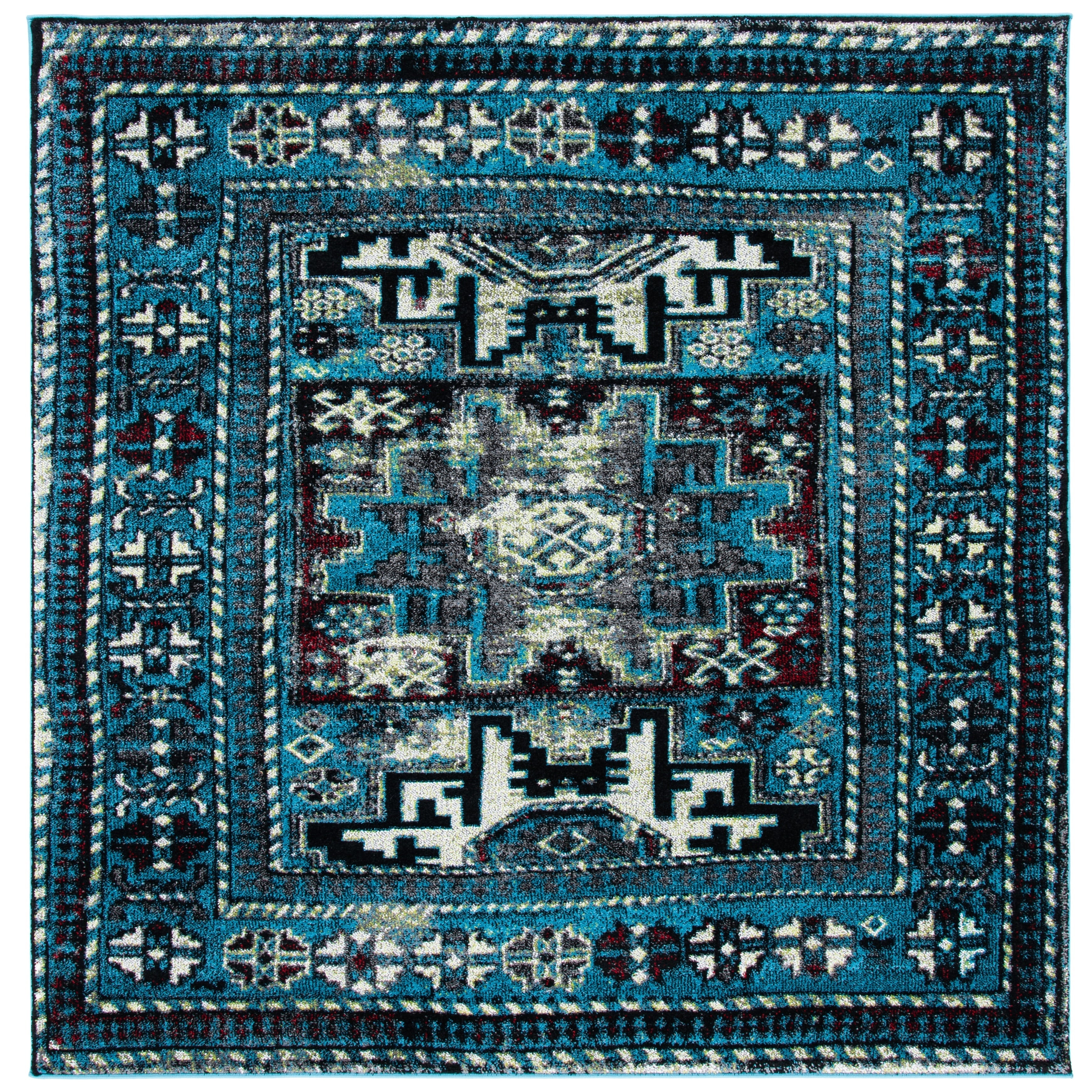 SAFAVIEH, Tapis Oriental Vintage Hamadan Lilla en détresse