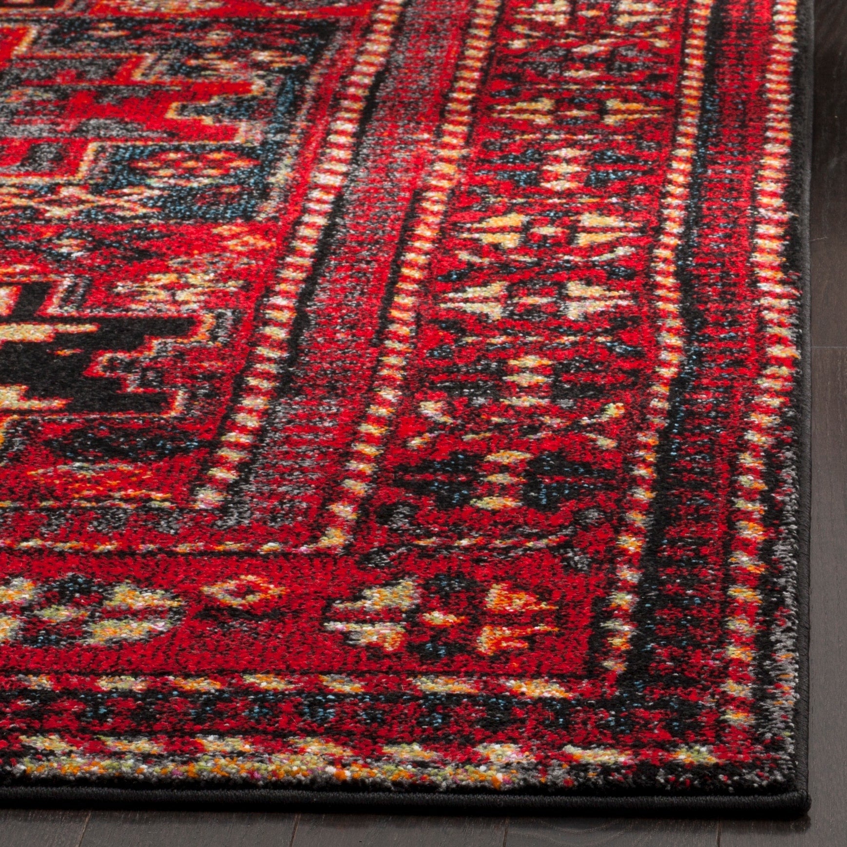 SAFAVIEH, Tapis Oriental Vintage Hamadan Lilla en détresse