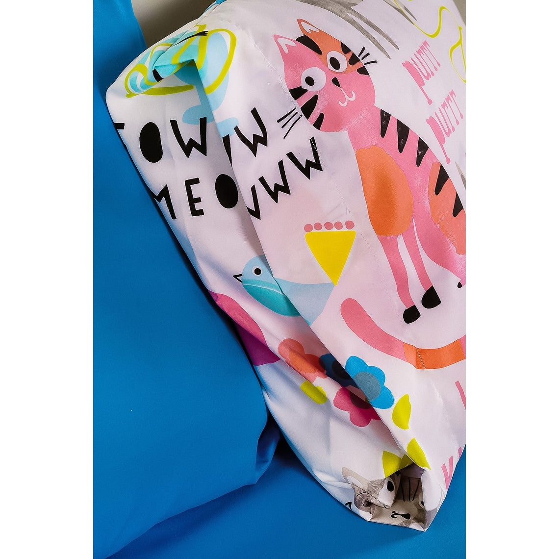 Parure de lit de luxe à fermeture éclair Siscovers I Heart Cats Bunkie