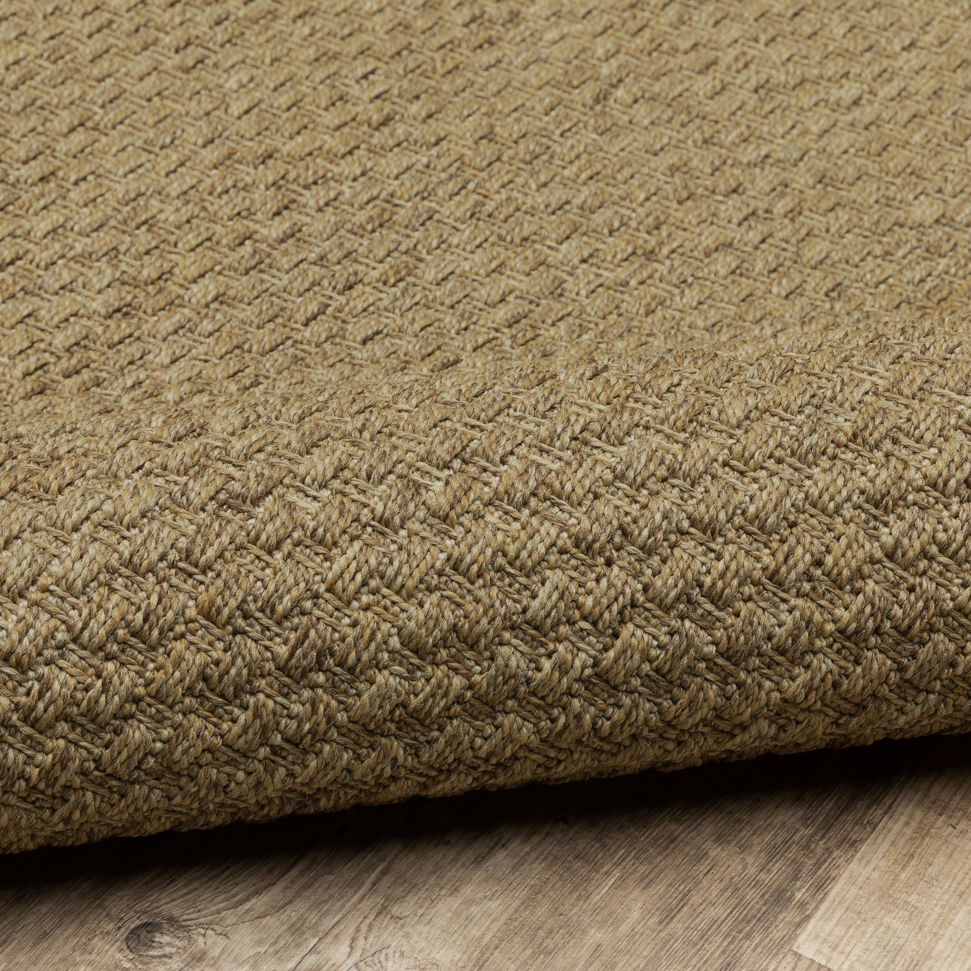 Tapis d'intérieur et d'extérieur tissé ton sur ton Veranda de Style Haven