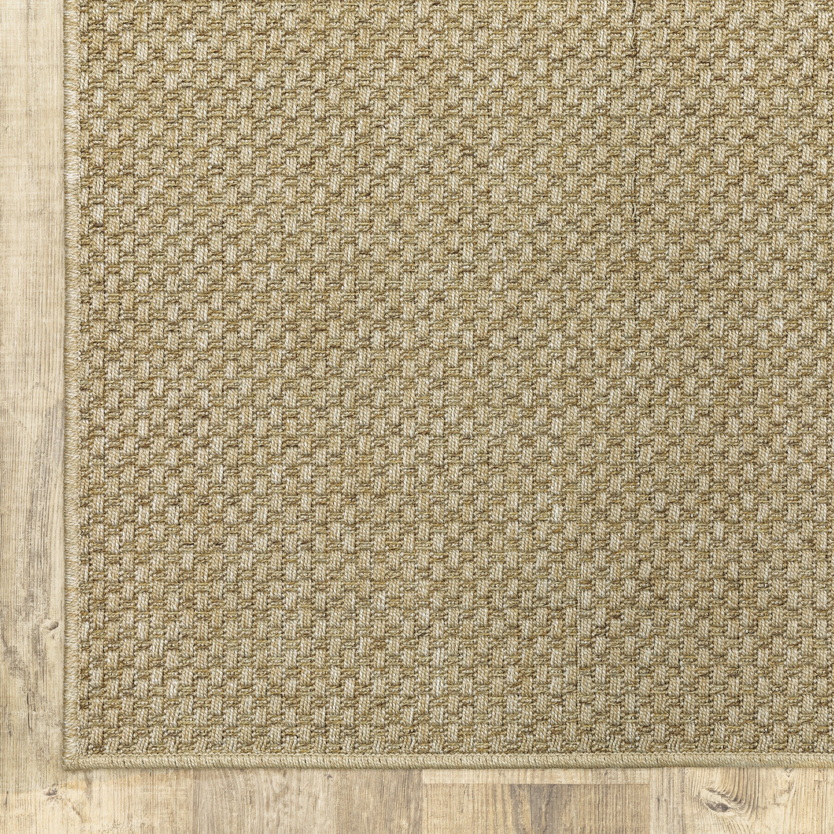 Tapis d'intérieur et d'extérieur tissé ton sur ton Veranda de Style Haven
