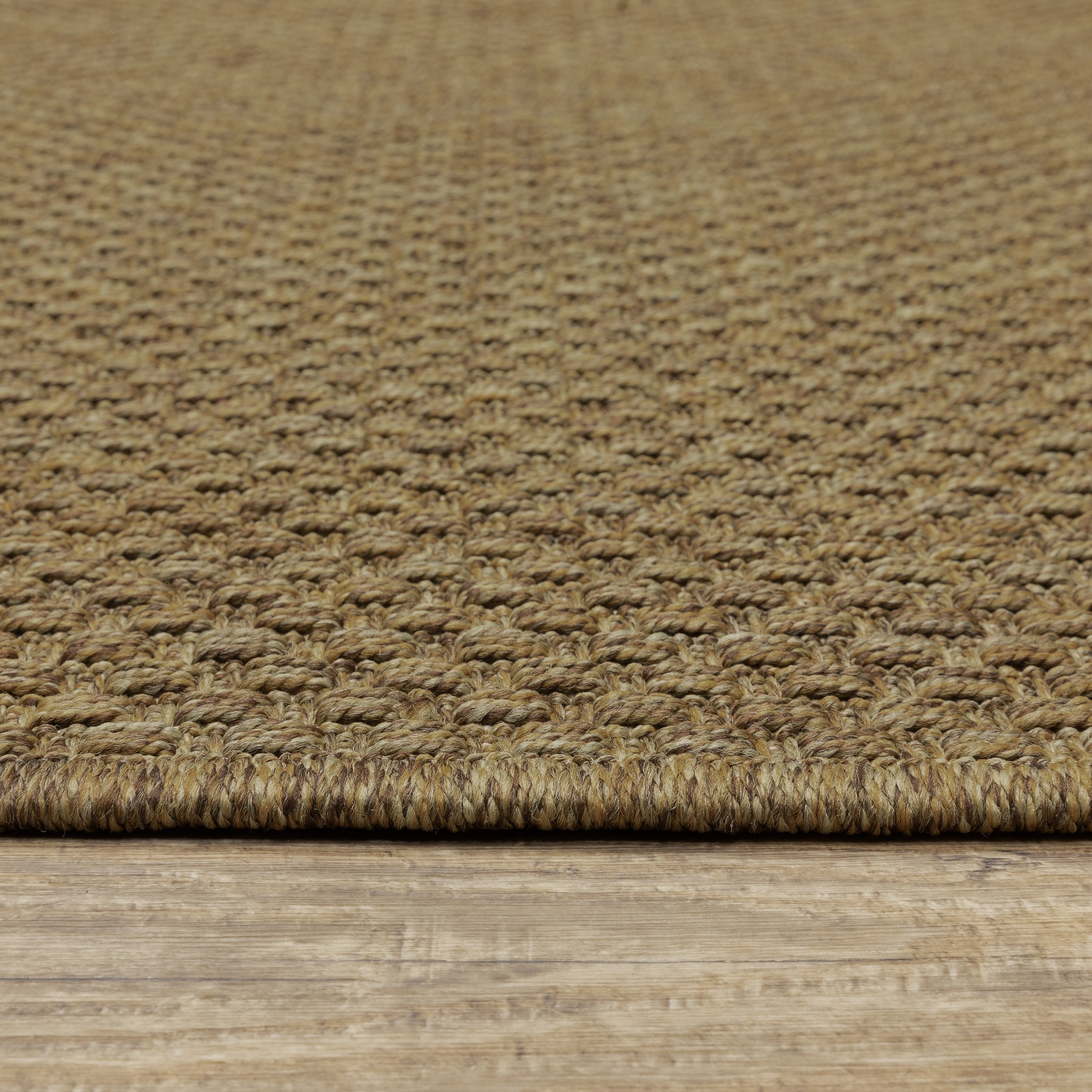 Tapis d'intérieur et d'extérieur tissé ton sur ton Veranda de Style Haven