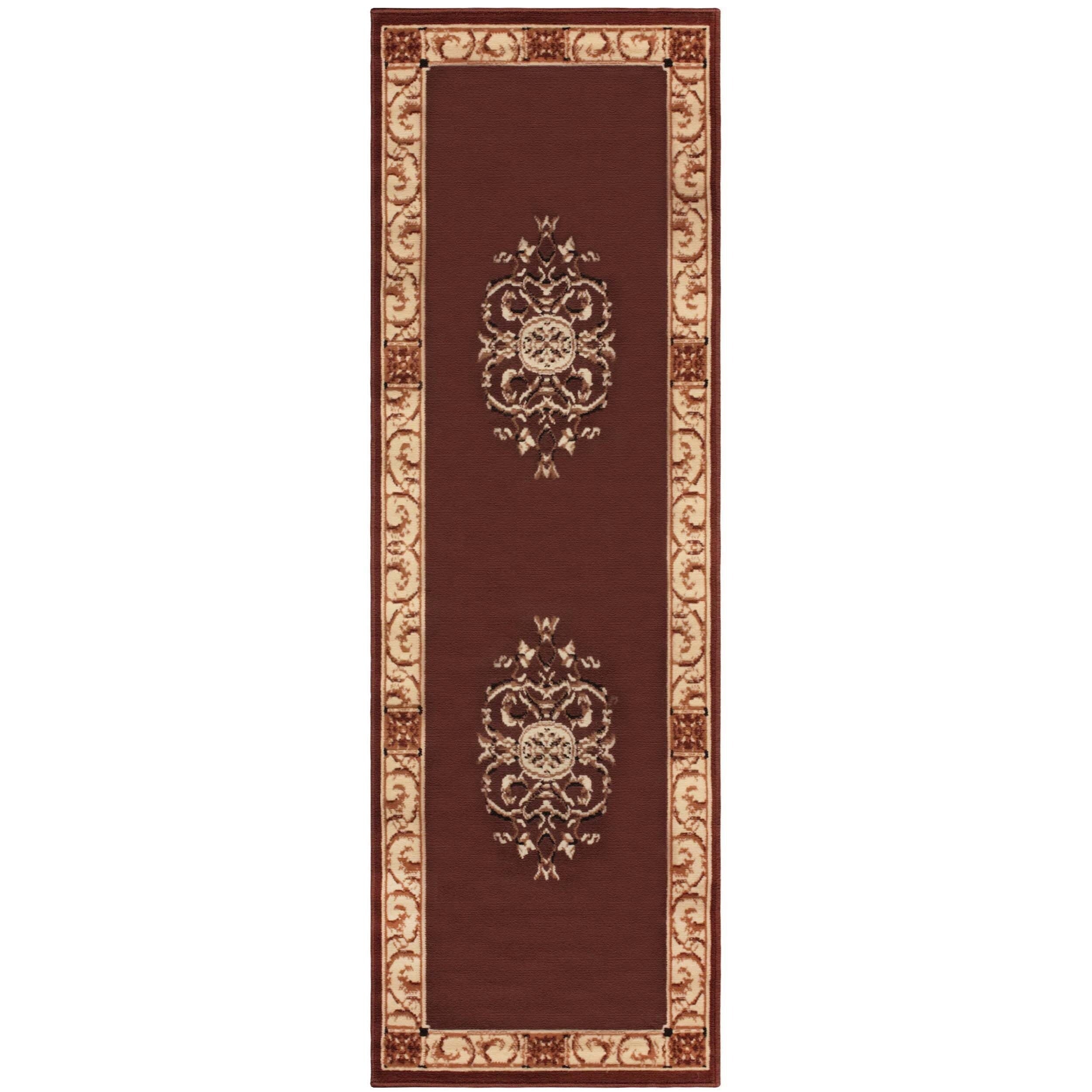 Grand tapis d'intérieur traditionnel de qualité supérieure
