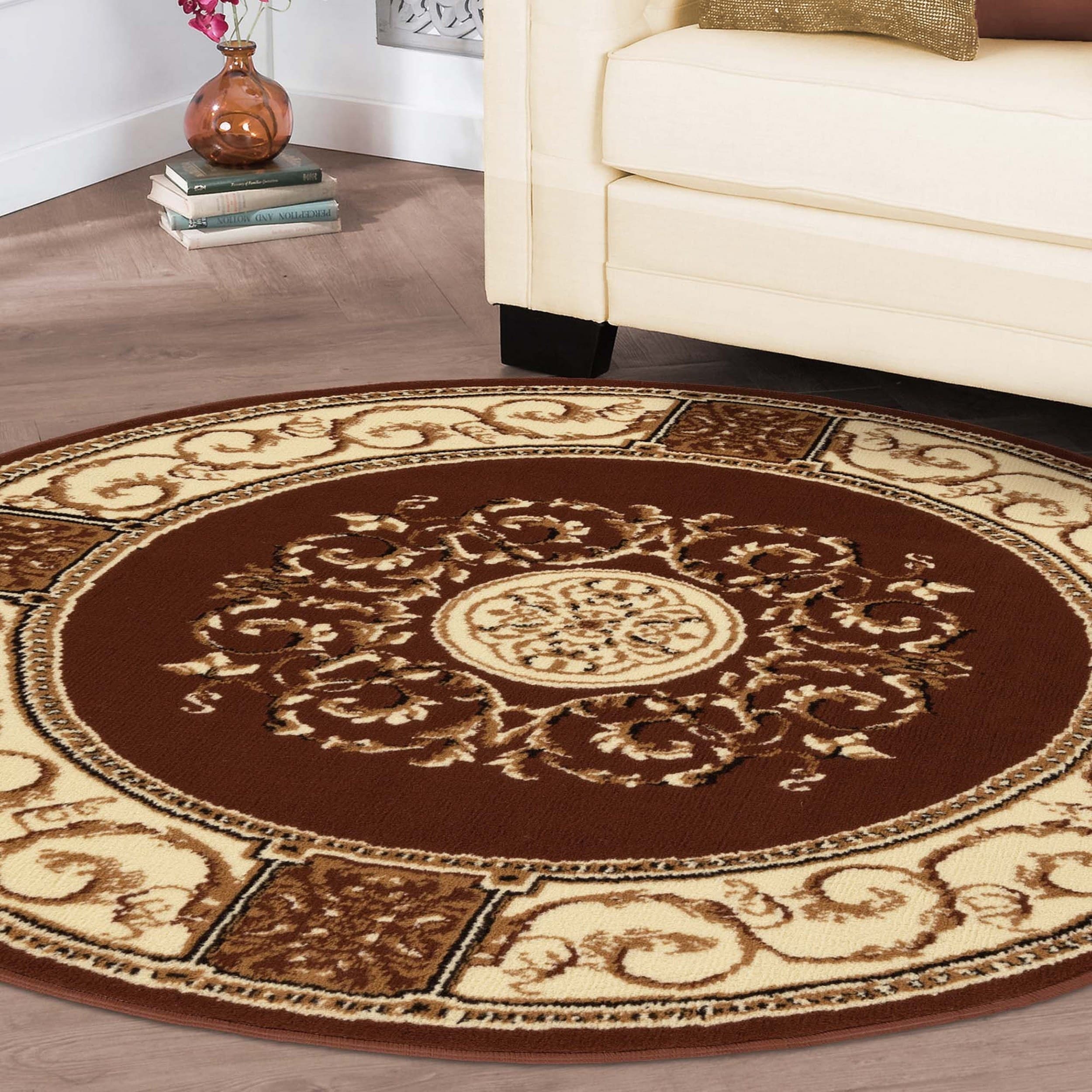 Grand tapis d'intérieur traditionnel de qualité supérieure
