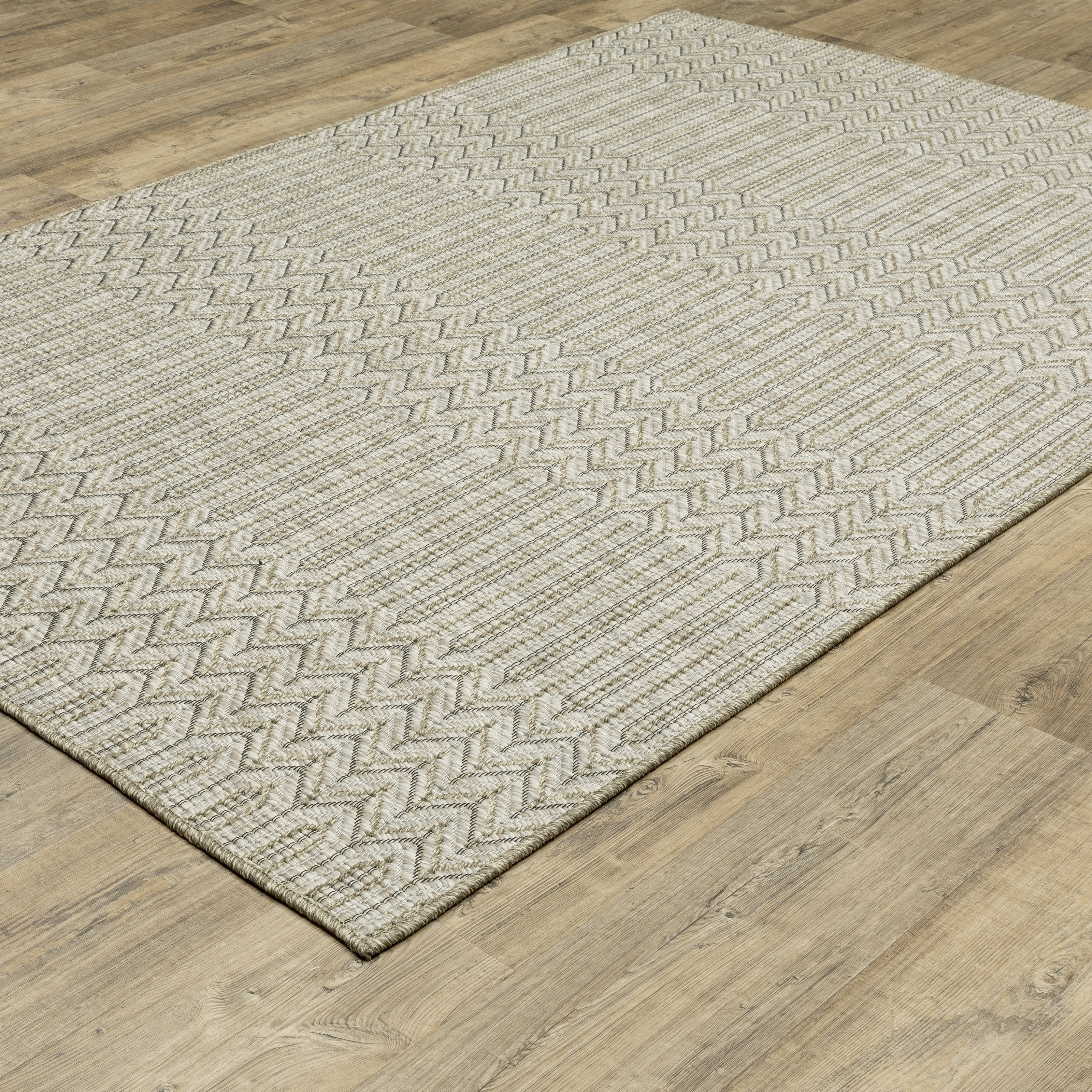 Tapis de sol Vista Home Tangelo Geometric Tan/Black Ultimate Performance