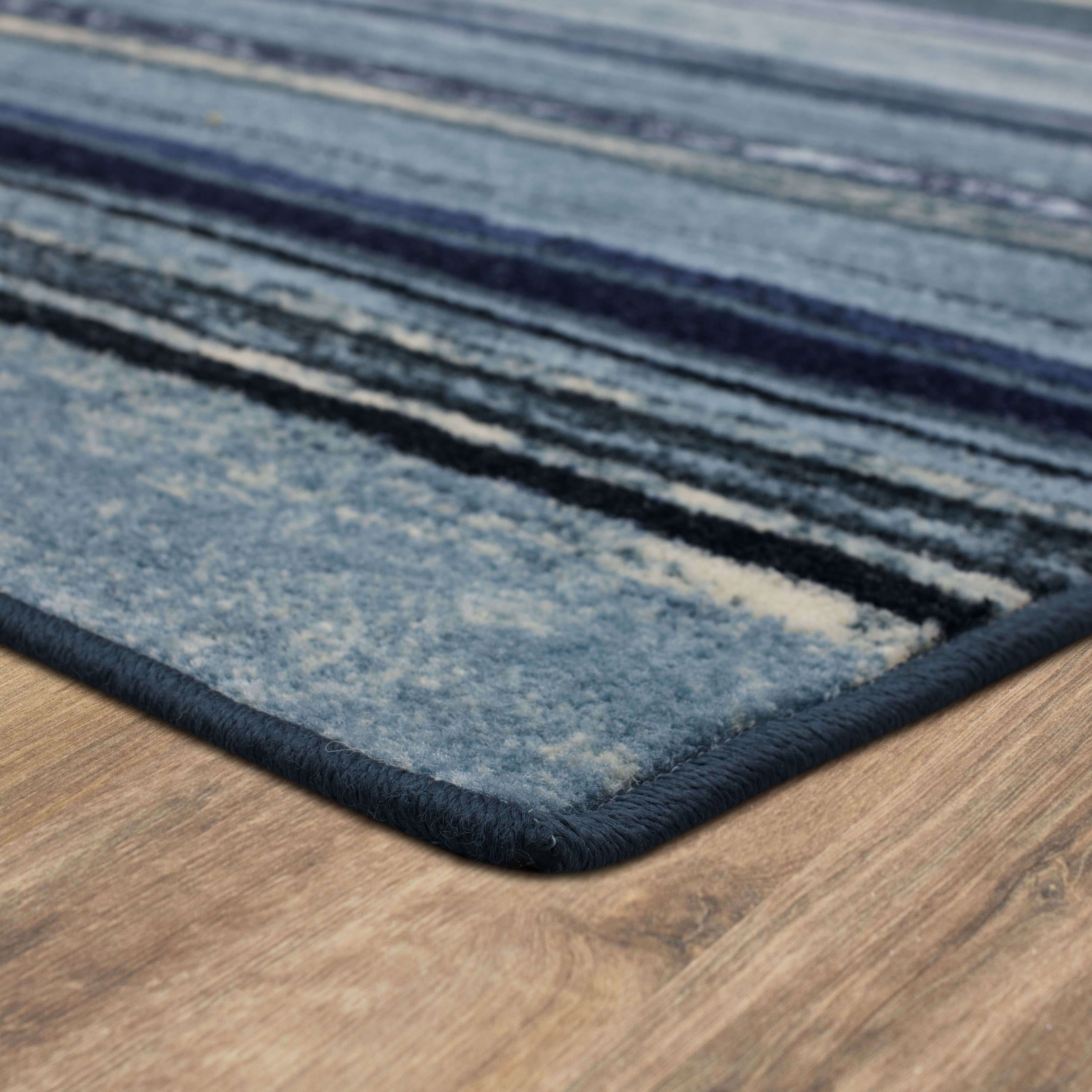 Tapis bohème rayé multicolore Sultan Nomad Curated