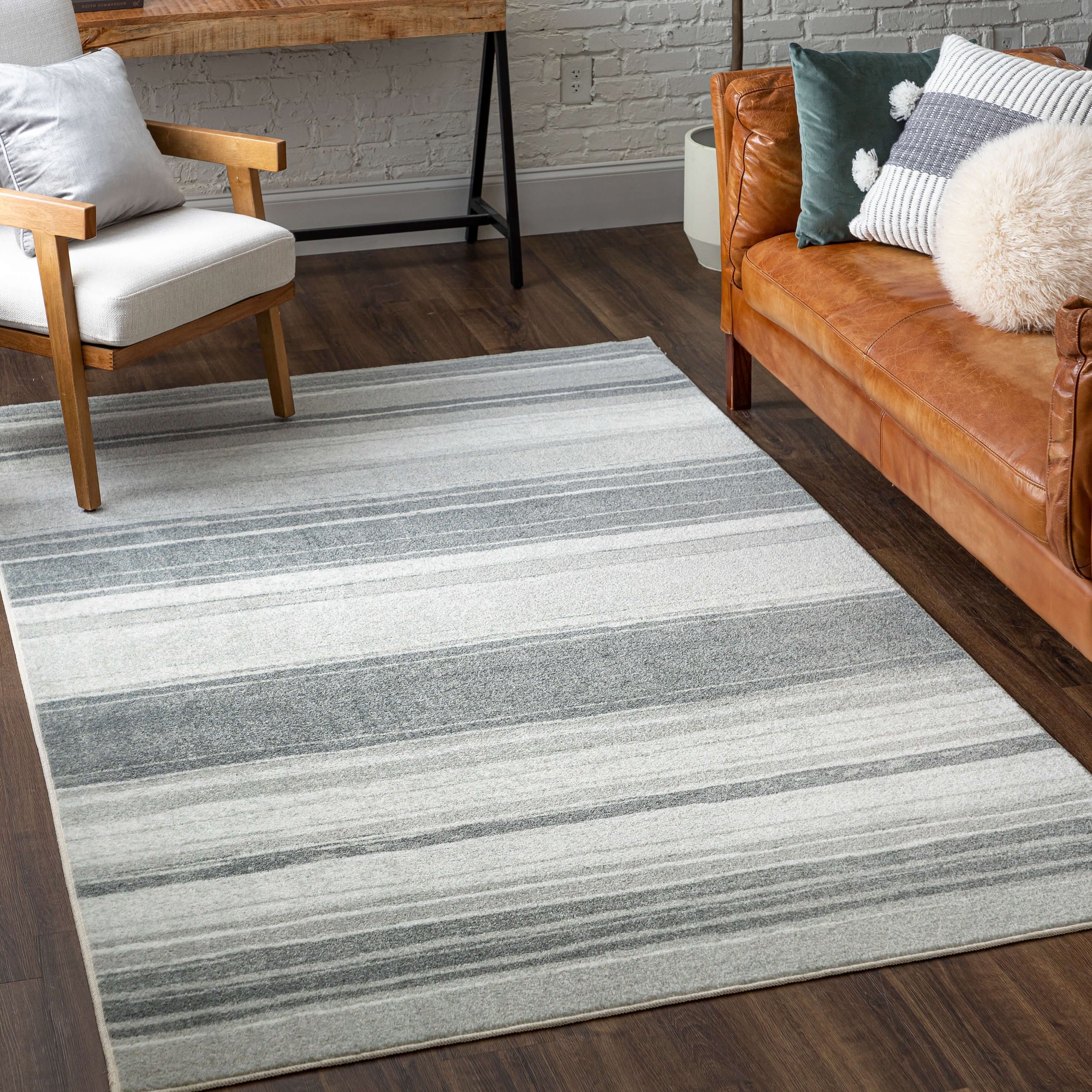 Tapis bohème rayé multicolore Sultan Nomad Curated