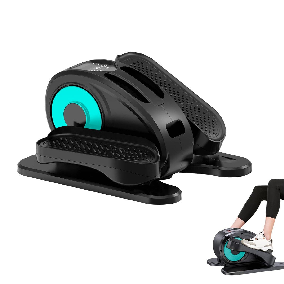 Vélo elliptique sous le bureau, avec télécommande, pédalier assis pour seniors, adultes et adolescents