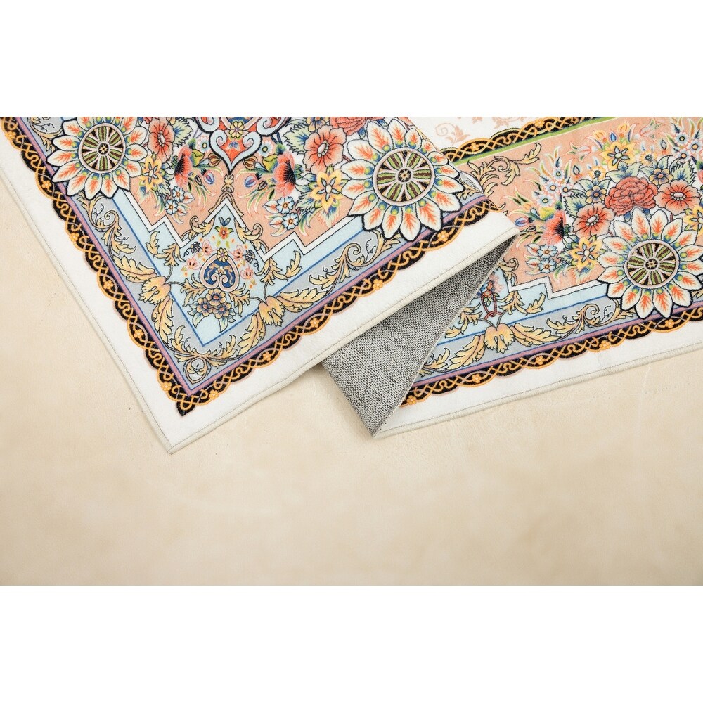 Tapis abstrait moderne vintage