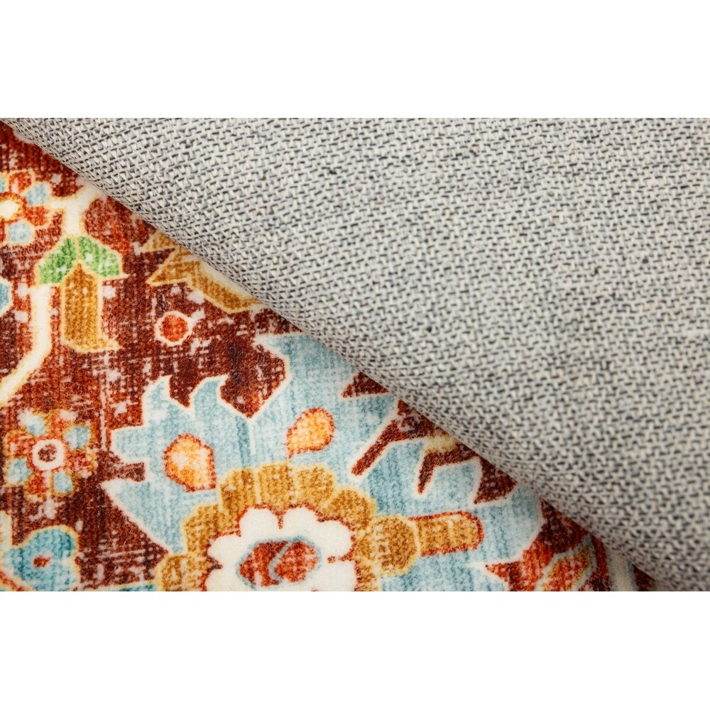 Tapis abstrait moderne vintage