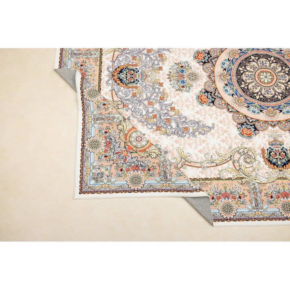 Tapis abstrait moderne vintage