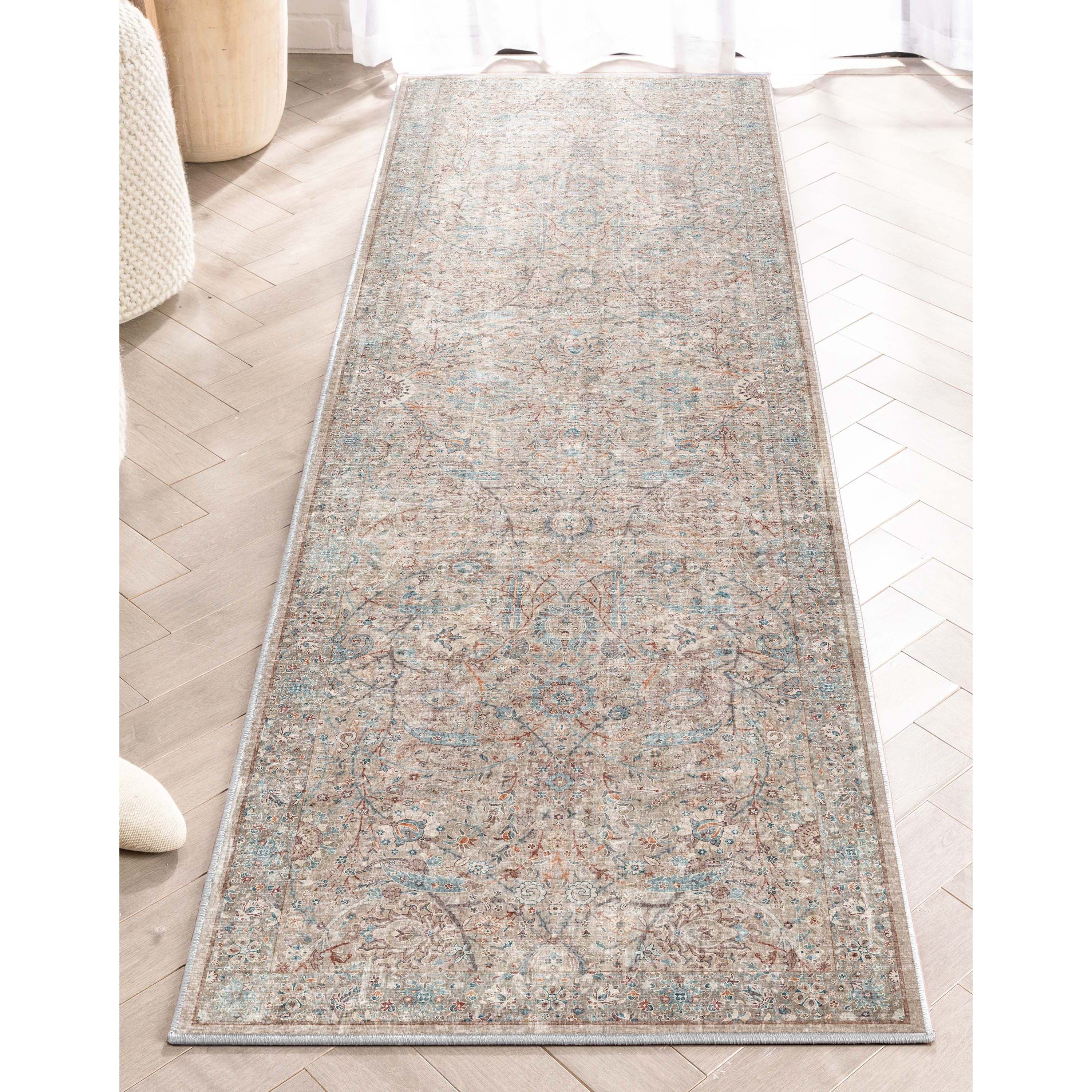 Tapis tissé à plat vintage Emilia Asha Well Woven