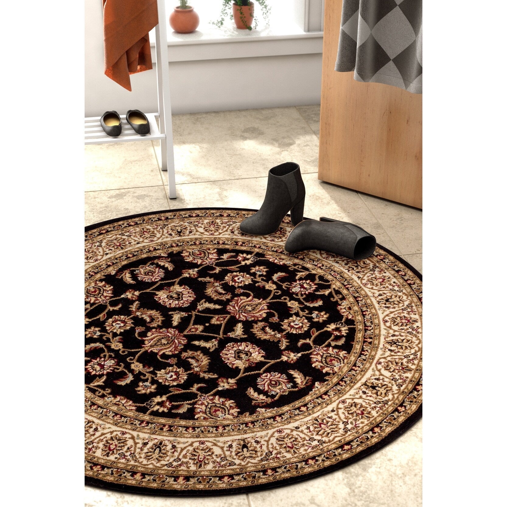Tapis traditionnel oriental persan Barclay Sarouk bien tissé