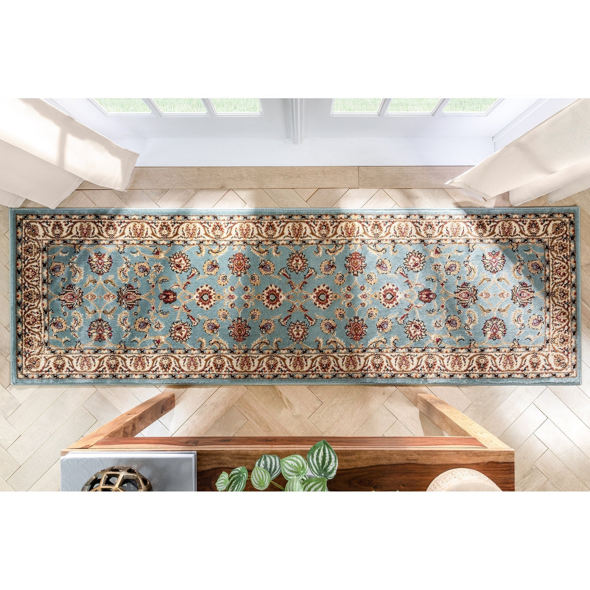 Tapis traditionnel oriental persan Barclay Sarouk bien tissé