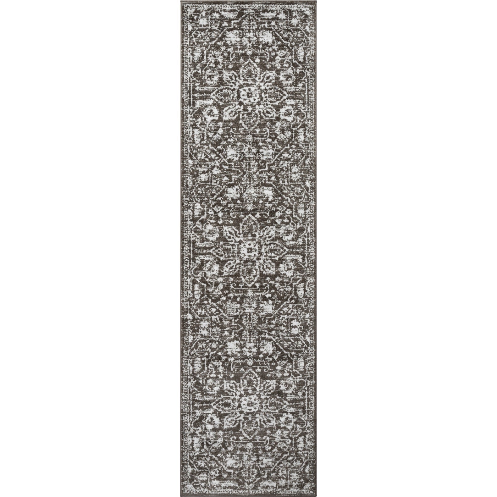 Tapis oriental bohème vintage à motif floral bien tissé Dazzle Disa