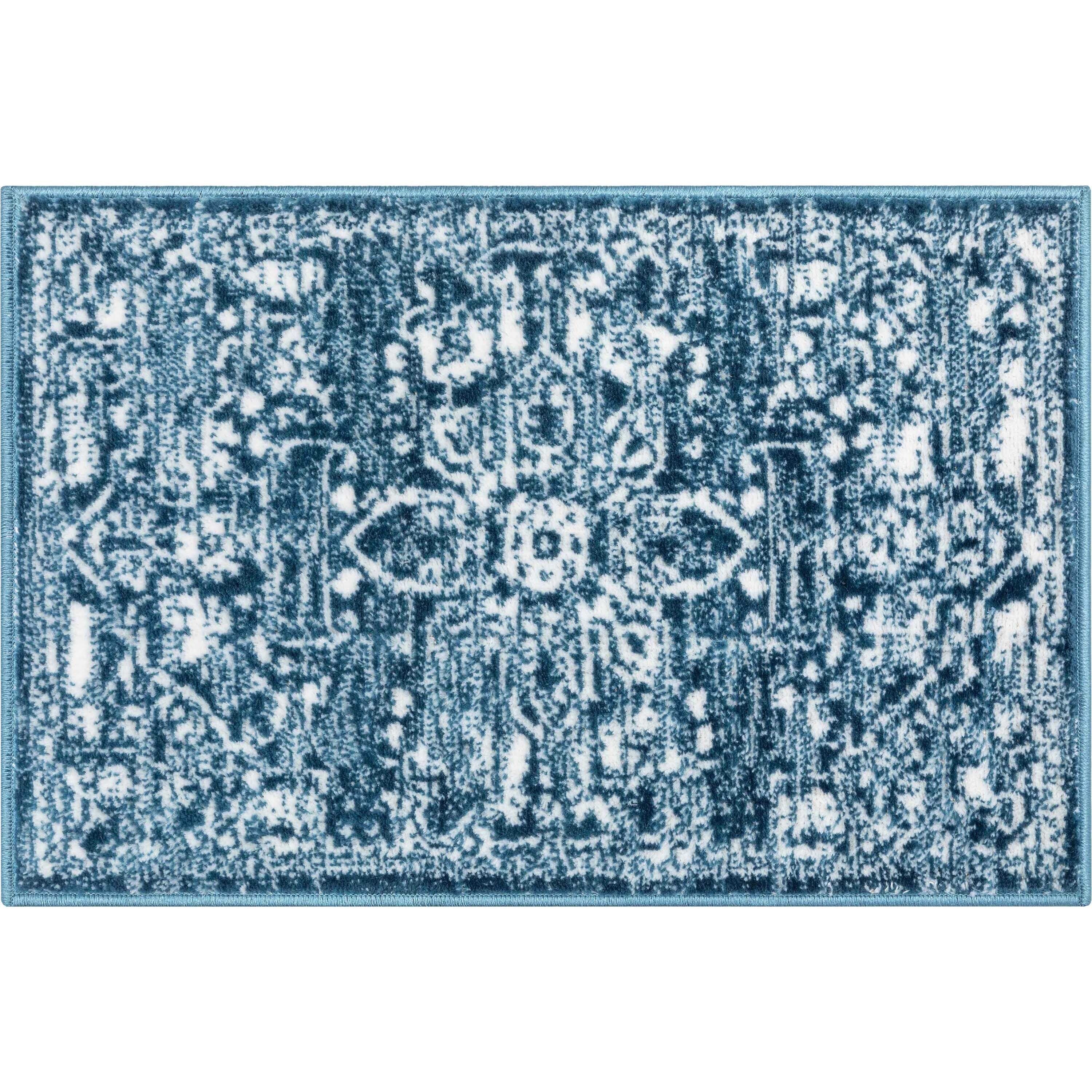 Tapis oriental bohème vintage à motif floral bien tissé Dazzle Disa