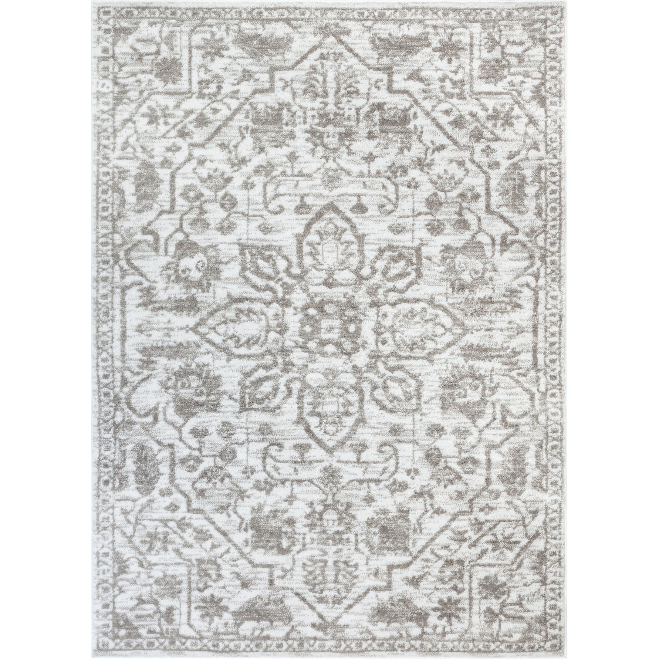 Tapis oriental bohème vintage à motif floral bien tissé Dazzle Disa