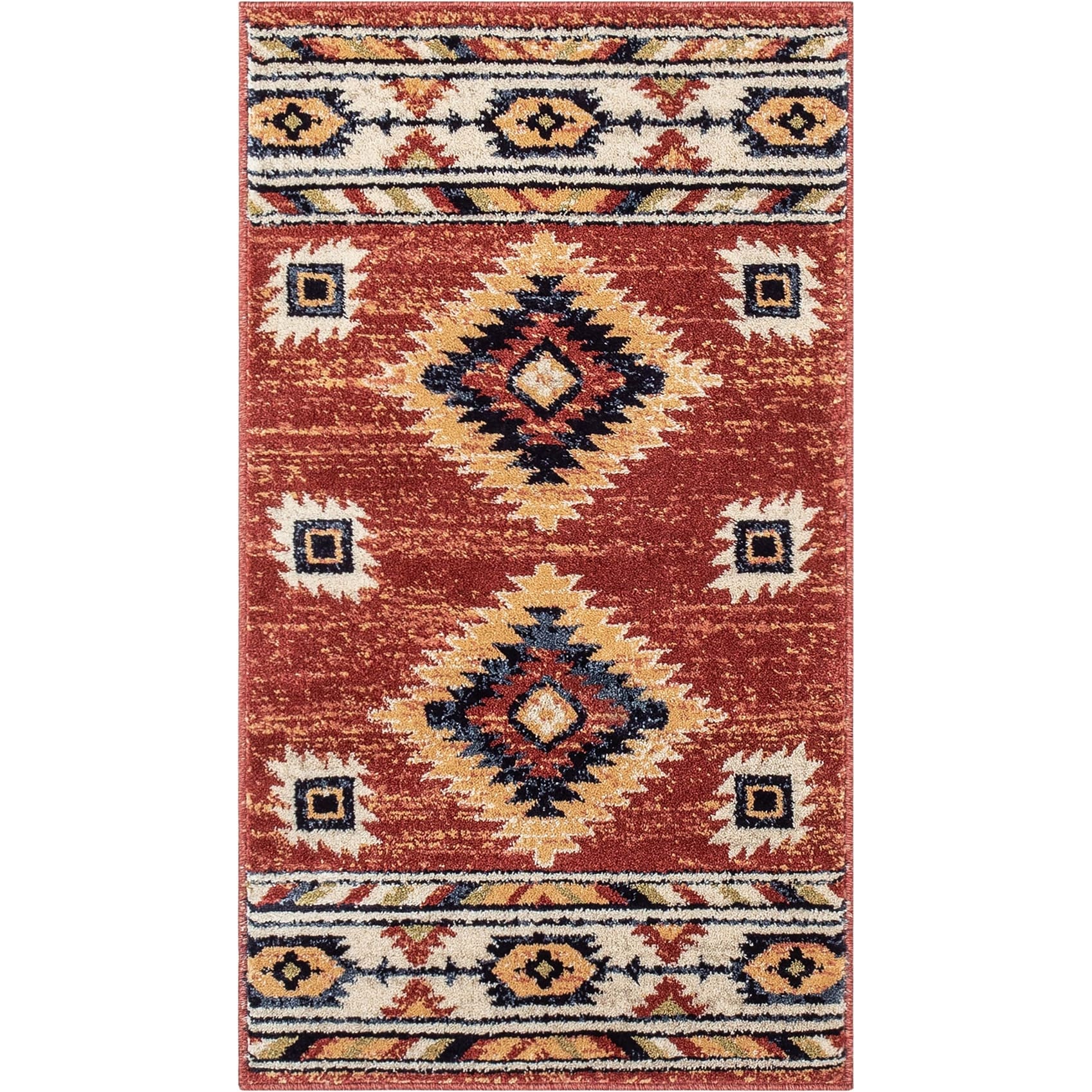 Tapis tribal du sud-ouest de Tulsa Lea bien tissé