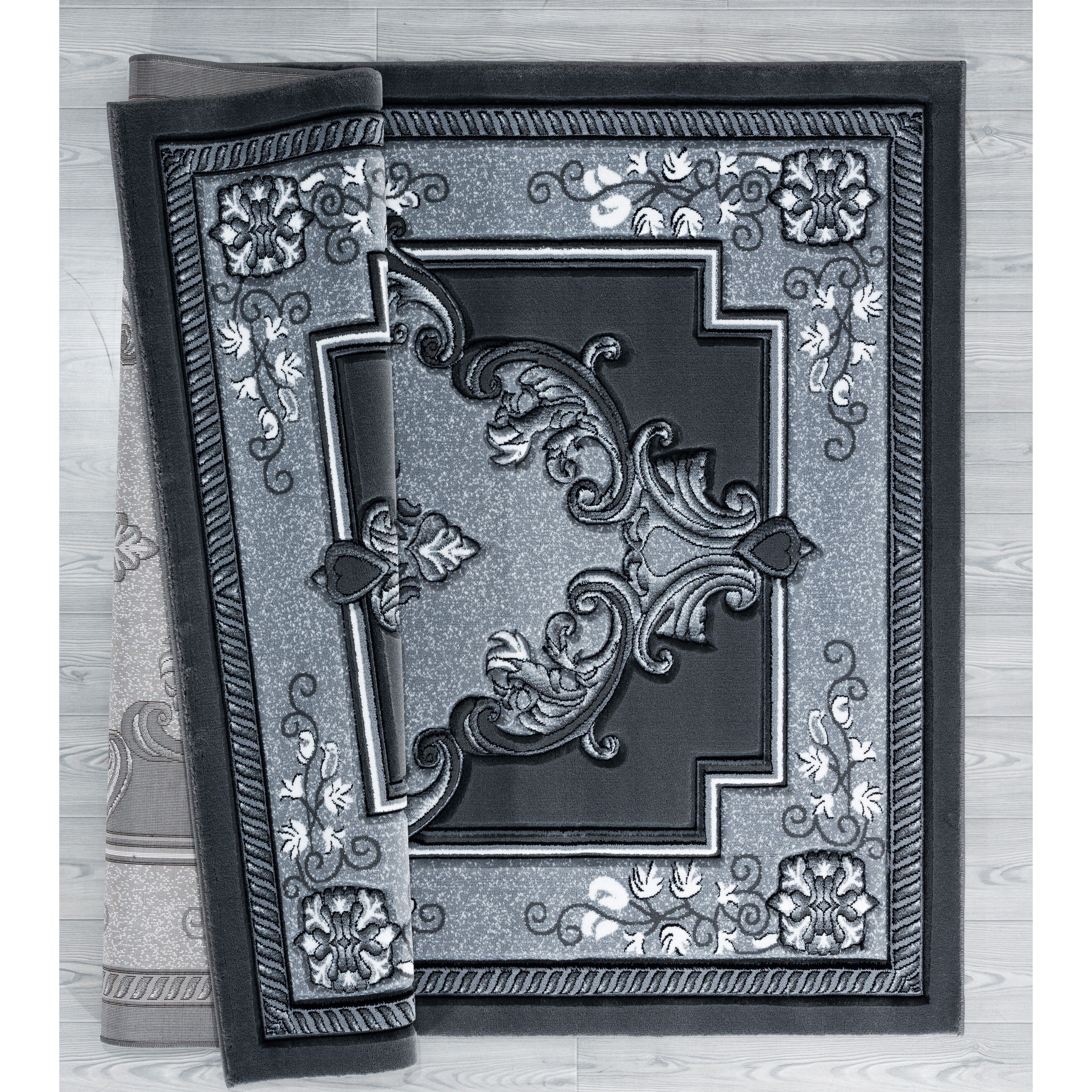 Tapis sculpté à la main Porch &amp; Den Curry