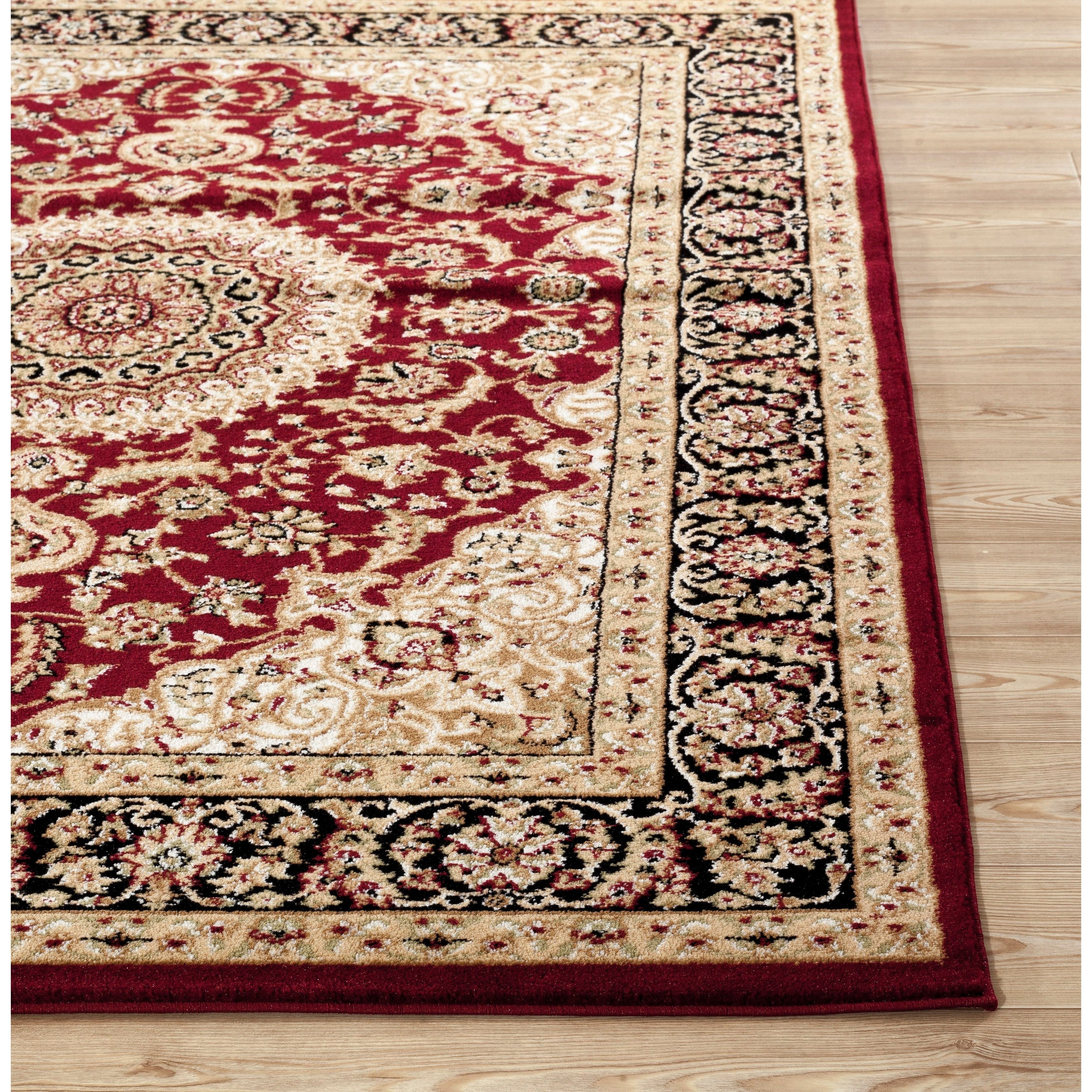 Tapis médaillon oriental traditionnel de la World Rug Gallery