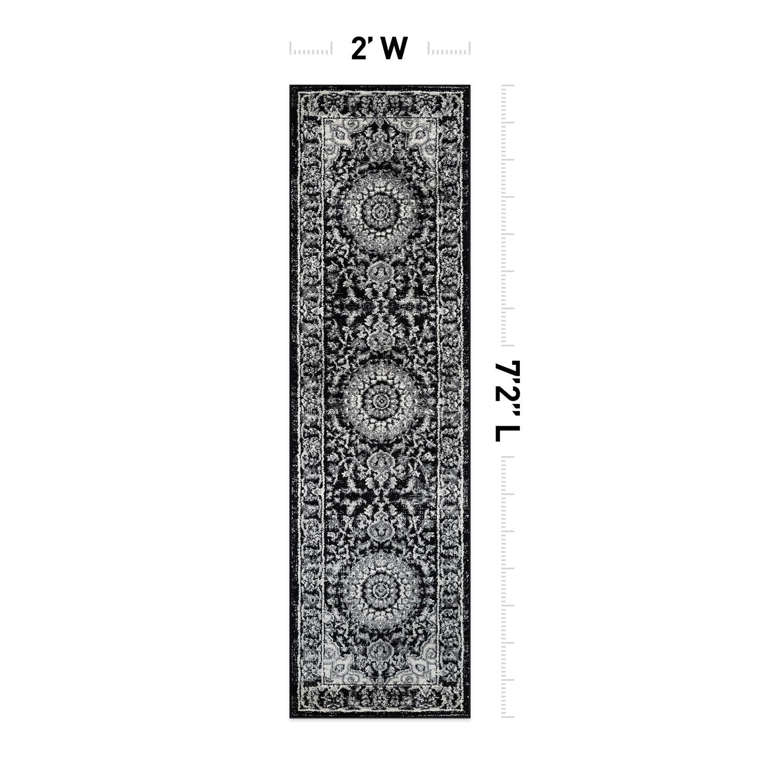 Tapis médaillon oriental traditionnel de la World Rug Gallery